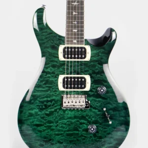 PRS Guitars SE Custom 24 Quilt Electric Guitar (Teal Black)